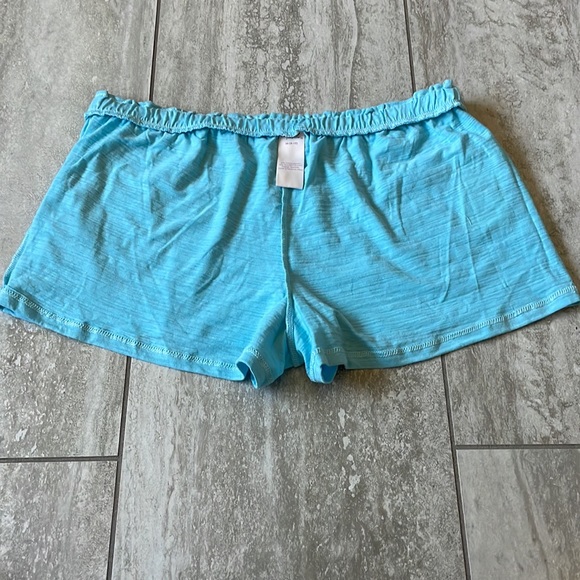 sweet treasures,Medium (8-10)blue pajama shorts,elastic waist band for women - Picture 7 of 8